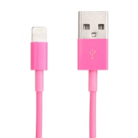 cable-charge-iphone-5S-rose-1m